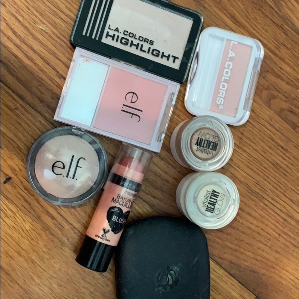 Blush highlight